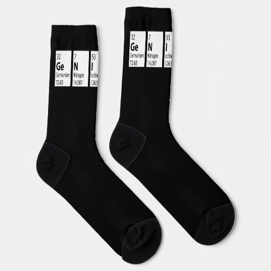 Genius Science Nerd Socken (Rechts)