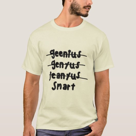 Genius Shirt (Vorderseite)