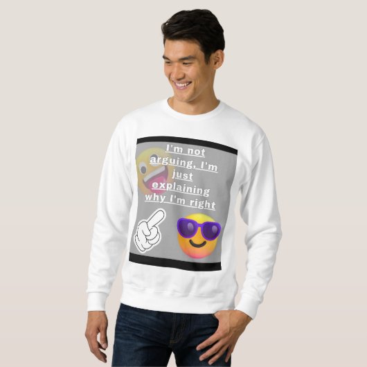 Genius Sweatshirt 😆 | Einzigartiges Geschenk für (Vorne ganz)