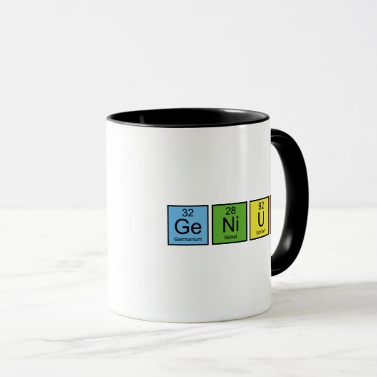 Genius-Tasse Tasse (VorderseiteRechts)