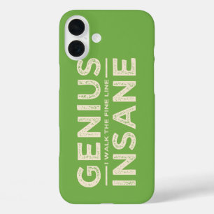 GENIUS VS INSANE Custom Samsung Case