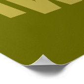 GENIUS VS INSANE Zollplakat Poster (Ecke)