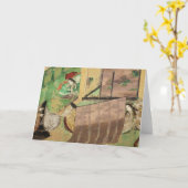 Genji Emaki Azumaya Karte (Gelbe Blume)