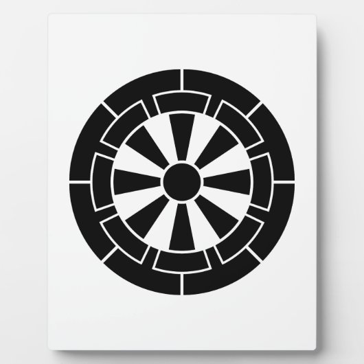 Genji-Karren Fotoplatte (Vorderseite)