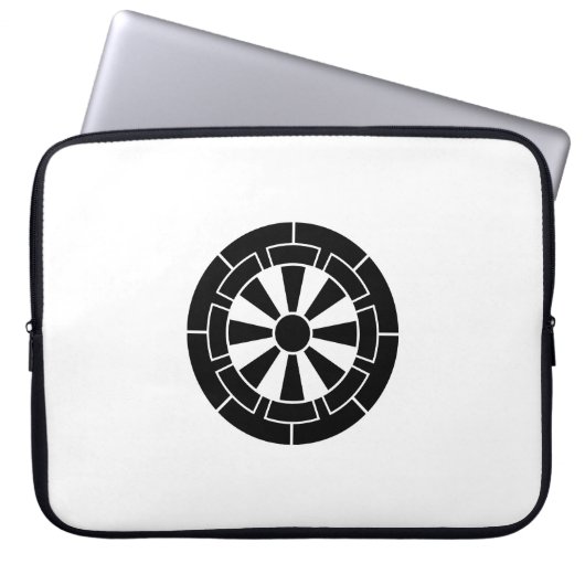 Genji-Karren Laptopschutzhülle (Vorderseite)