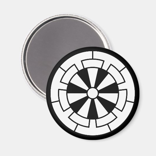 Genji-Karren Magnet (Vorderseite/Rückseite)