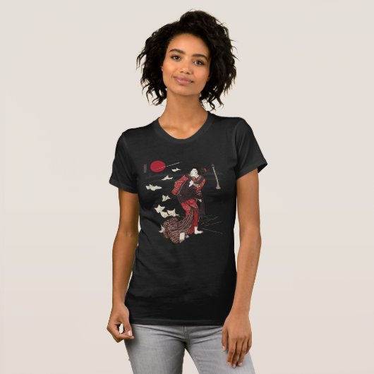 Genji kumo ukiyoye awase T-Shirt (Vorne ganz)