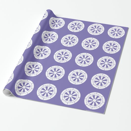 Genji-Rad Geschenkpapier (Ungerollt)