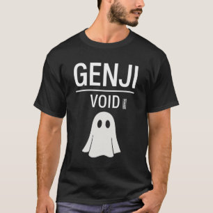 GENJI VOID Ghost T-Shirt - Minimalistisch Surreal