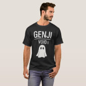 GENJI VOID Ghost T-Shirt - Minimalistisch Surreal (Vorne ganz)