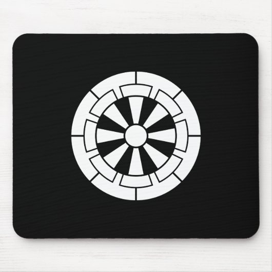 Genji-Wagen Mousepad (Vorne)