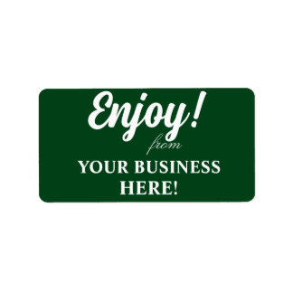 GENJOY STICKERS ADRESSAUFKLEBER