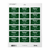 GENJOY STICKERS ADRESSAUFKLEBER (Vorne)