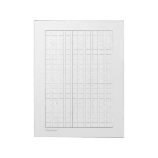 Genkouyoushi Japanisch Schreibübungen Notepad Notizblock