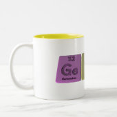 Genna als Germanium-Stickstoff-Natrium Zweifarbige Tasse (Links)