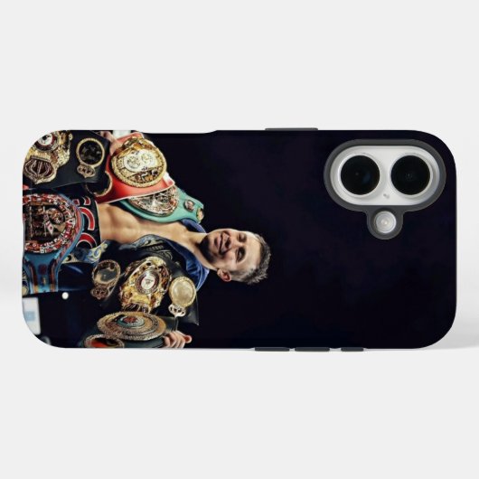 Gennady Golovkin Phone Case (Rückseite (Horizontal))