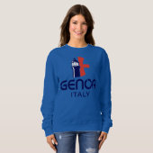 Genoa Italy Europe Sweatshirt (Vorne ganz)