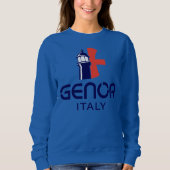 Genoa Italy Europe Sweatshirt (Vorderseite)