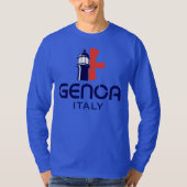 Genoa Italy Europe T-Shirt (Vorderseite)