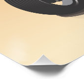 Genoa Italy Scooter Poster (Ecke)