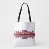 Genoa Skyline Tasche (Vorderseite)