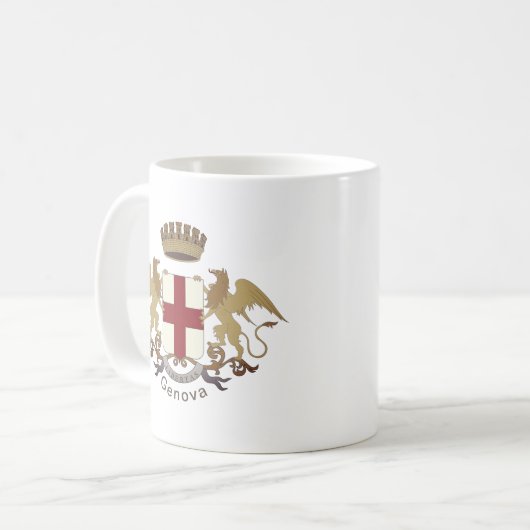 Genoa-Wappen Kaffeetasse (Vorderseite Links)