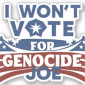 GENOCIDE JOE AUFKLEBER (Vorderseite)