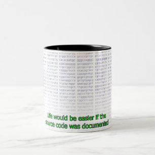 Genom-Tasse Zweifarbige Tasse