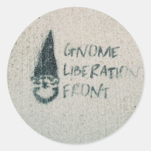 Genombefreiungsfront Runder Aufkleber