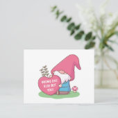 Genome eins außer Ihnen, Niedliche Liebe Puff Postkarte (Stehend Vorderseite)