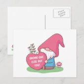 Genome eins außer Ihnen, Niedliche Liebe Puff Postkarte (Vorne/Hinten)