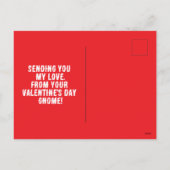 Genome mit Herzvalentiner Postkarte (Rückseite)