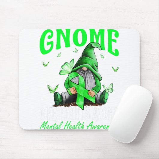 Genome One kämpft allein um psychische Gesundheit Mousepad (Mit Mouse)