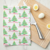 Genome unter dem Baumküchenhandtuch Geschirrtuch (Viertel Falte)