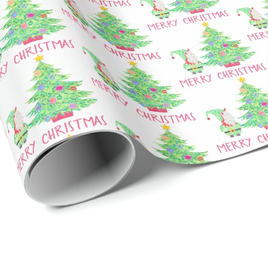 Genome unter dem Baumumhüllungspapier Geschenkpapier (Rolleneckpunkt)