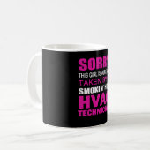 Genommen durch eine HVAC-TECHNOLOGIE Kaffeetasse (Vorderseite Links)