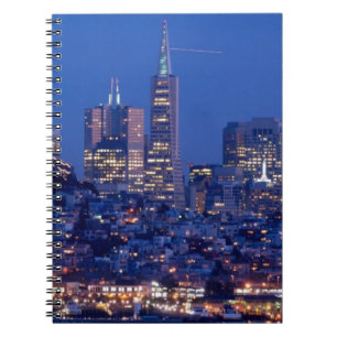 Genommen vom Dach des Gefängnisses auf Alcatraz Notizblock