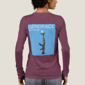 GENOPACE Das Buch Tri-Blend Shirt (Rückseite)