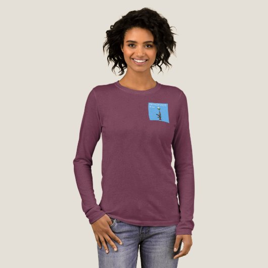 GENOPACE Das Buch Tri-Blend Shirt (Volle Vorderseite)