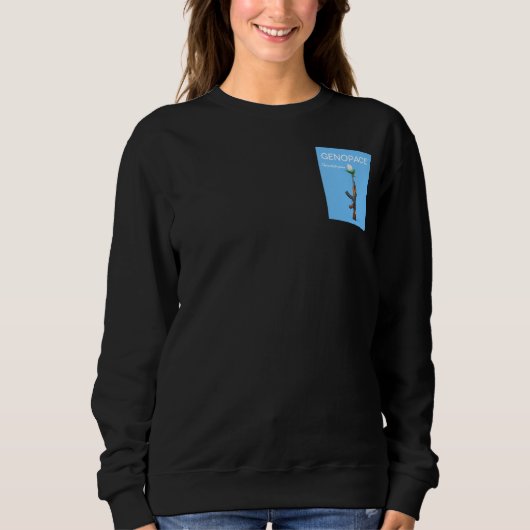 GENOPACE Der Vorstoß für Frieden Sweatshirt (Vorderseite)