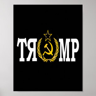 Genosse Trump Russischer Narr Impeach Trump Russis Poster