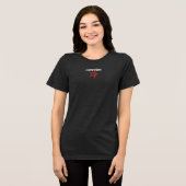 Genossen Tri-Blend Shirt (Vorderseite voll)