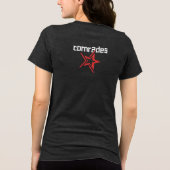 Genossen Tri-Blend Shirt (Rückseite)
