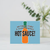 Genough Hot Sauce Postkarte (Stehend Vorderseite)