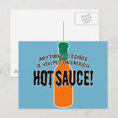 Genough Hot Sauce Postkarte (Vorne/Hinten)