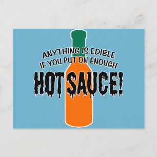 Genough Hot Sauce Postkarte