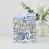 Genova la superba feiertagspostkarte (Stehend Vorderseite)