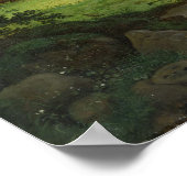 Genoveva in der Holzaufbereitung, 1839-41 Poster (Ecke)