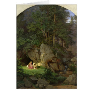 Genoveva in der hölzernen Reinigung, 1839-41