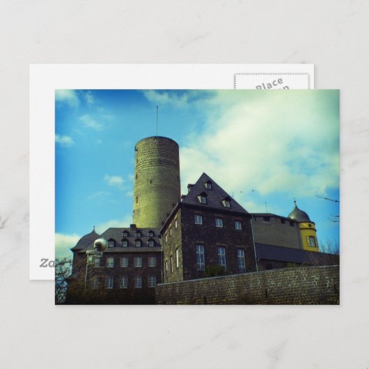 Genovevaburg, Schloss in Mayen, Deutschland Postkarte (Vorne/Hinten)